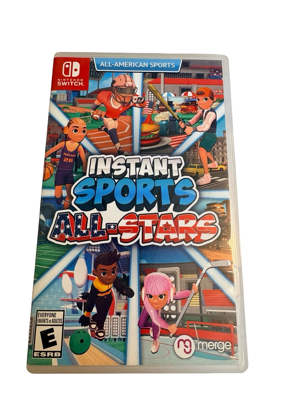 Nintendo Switch Instant Sports All-Stars‎ Game Complete Merge Games HAC-P-A8CTA